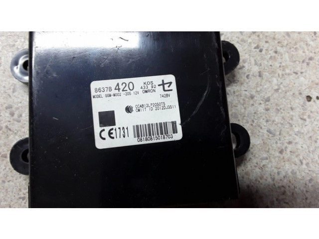 Блок управления 8637B420   Mitsubishi Outlander