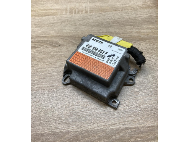 Блок подушек безопасности 4B0959655F, 0285001267 Audi A3 S3 8L