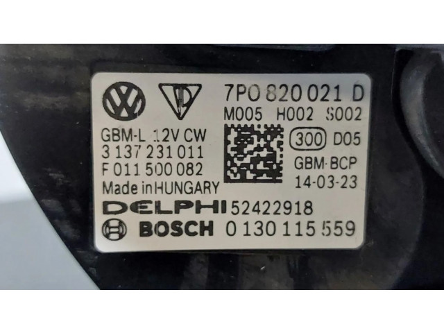 Вентилятор печки    7P0820021D   Porsche Cayenne (92A)