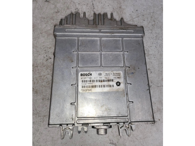 Блок управления двигателя 0281001437   Jeep Grand Cherokee