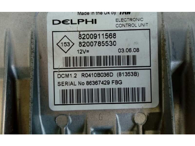 Блок управления двигателя 6001548282, 6001548282 Dacia Logan Pick-Up