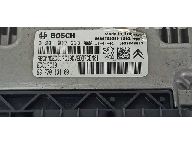 Řídící jednotka 1944J9, 0281017333 Citroen C3 Pluriel 2011