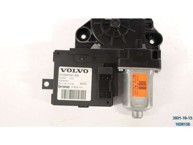 Турбина Передний двигатель механизма для подъема окон Volvo V50  31253485    двигателя D4162T      