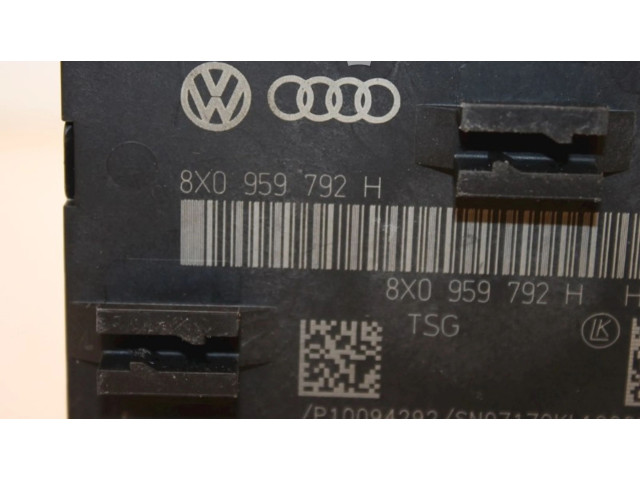 Блок управления 8X0959792H, 8X0959792H   Audi RS Q3