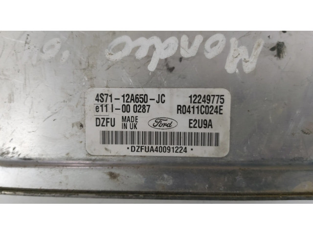 Řídící jednotka 4S7112A650JC, 12249775 Ford Mondeo Mk III 2004