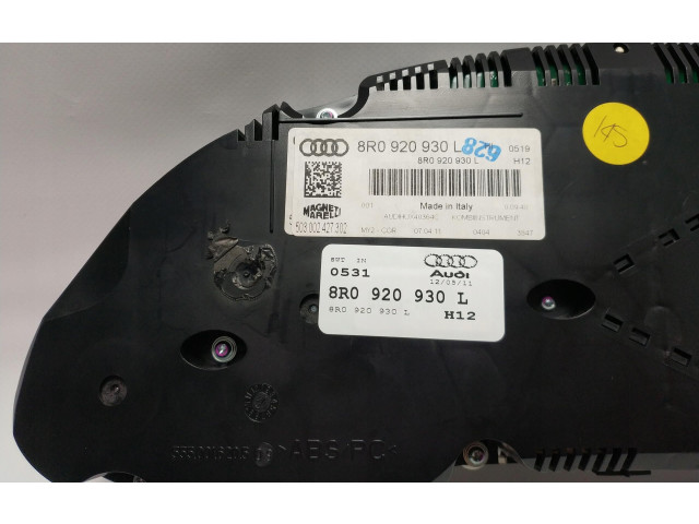 Панель приборов 8R0920930L Audi Q5 SQ5