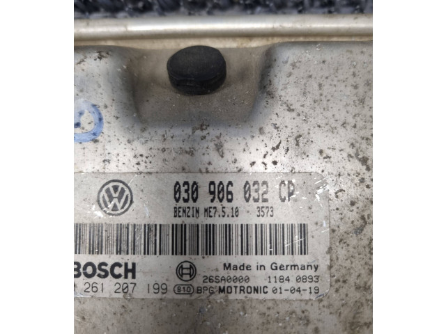 Блок управления двигателя 26SA0000, 030906032CP   Volkswagen Lupo
