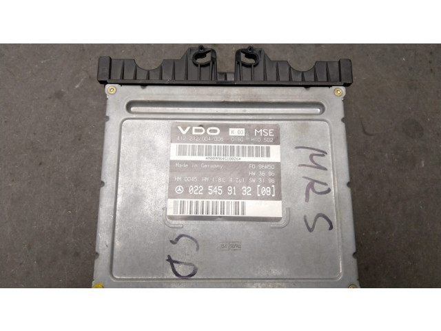 Řídící jednotka 0225459132 Mercedes-Benz A W168 2002