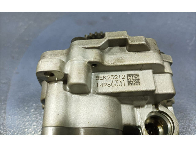 Čerpadlo oleje 14986331, 14986331 Opel Astra K B14XFT