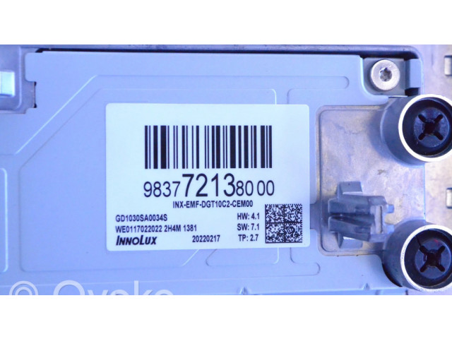 Дисплей 9837721380 Opel Mokka X