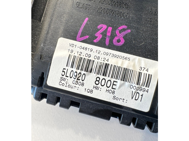 Панель приборов 5L0920800E, 0973920565 Skoda Yeti (5L)