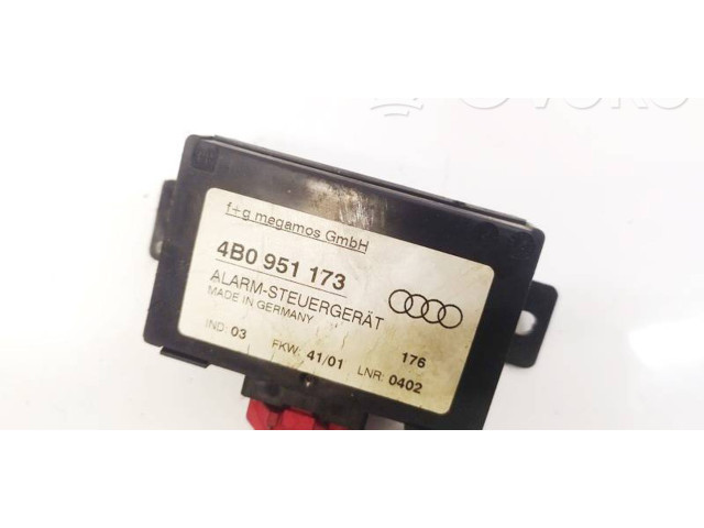 Блок управления сигнализации    4B0951173, 4B0951173   Audi A6 S6 C5 4B