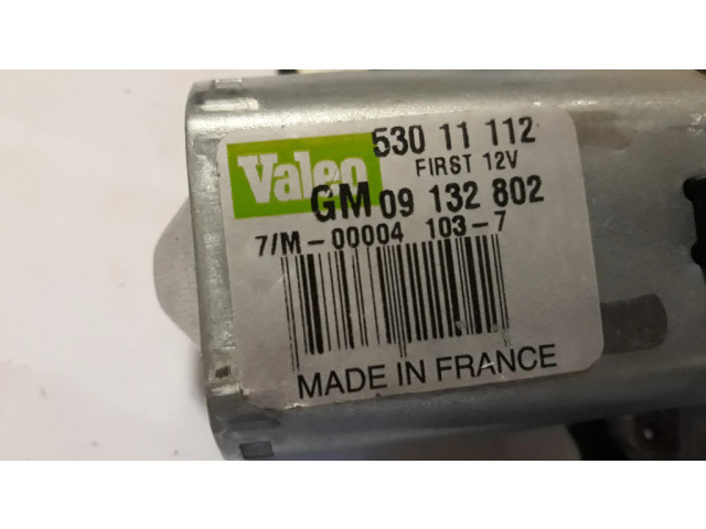 Моторчик заднего дворника 53011112, 9132802    Opel Meriva A