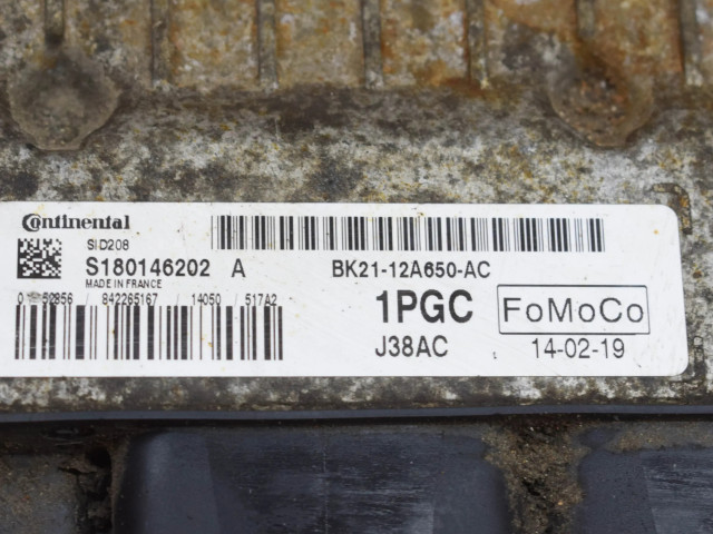 Řídící jednotka BK2112A650AC, S180146202   Ford Transit Custom 2014