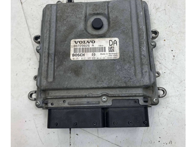 Блок управления двигателя 30729826, 1039S10667 Volvo S60