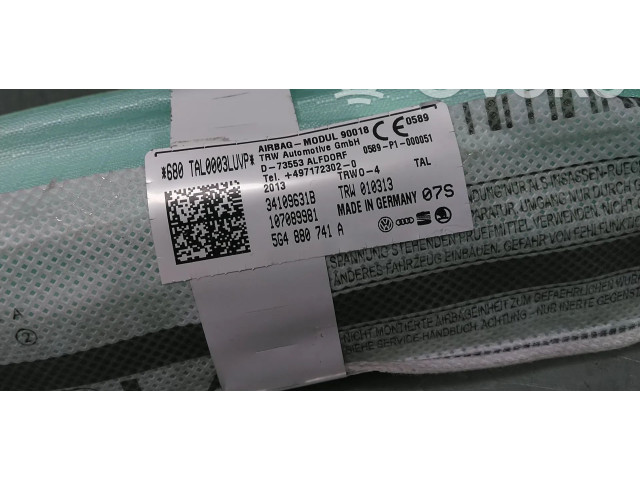Подушка безопасности в сиденье 5G4880741A, 5G4880741D   Volkswagen Golf VII
