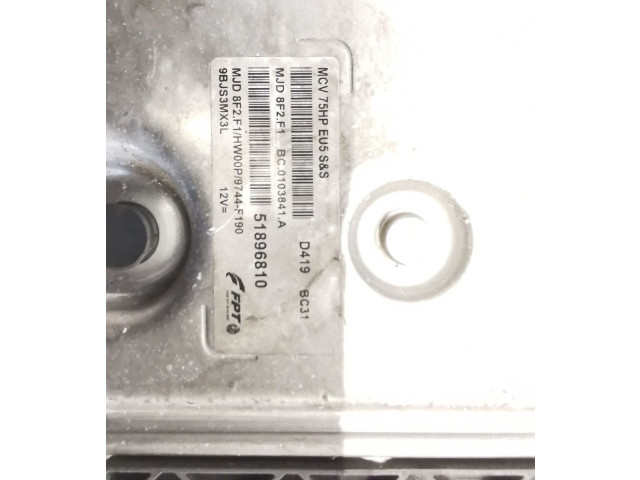 Блок управления двигателя 51896810 Citroen Nemo