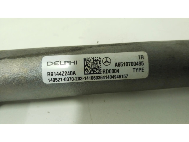 Vstřikovací lišta A6510700495 Mercedes-Benz E C207 W207 pro naftový motor 2.1 OM 651.911