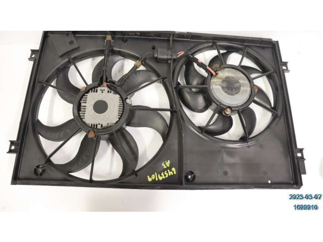Вентилятор радиатора     1K0959455EA, 1K0959455ES    Audi A3 S3 8P 