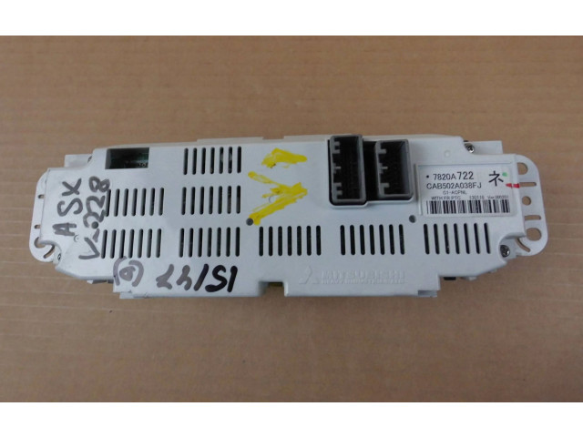 Блок управления климат-контролем 7820A722 Mitsubishi ASX