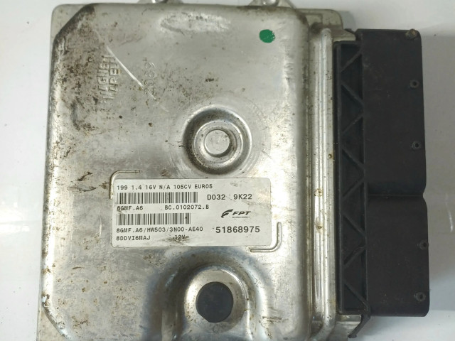 Řídící jednotka 51868975, 8GMFA6 Fiat Punto Evo 2011