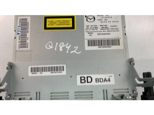 Комплект блоков управления BDA466AR0B, Q1842 Mazda 3 II