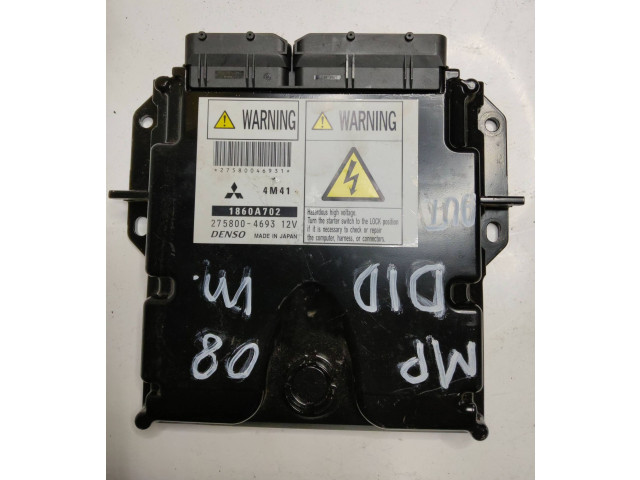 Řídící jednotka 1860A702, 2758004693 Mitsubishi Pajero 2008