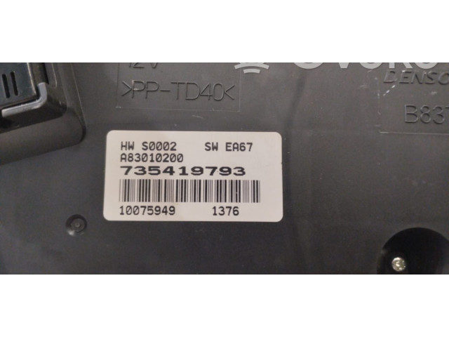 Блок управления климат-контролем 735419793, 735419793   Fiat Grande Punto