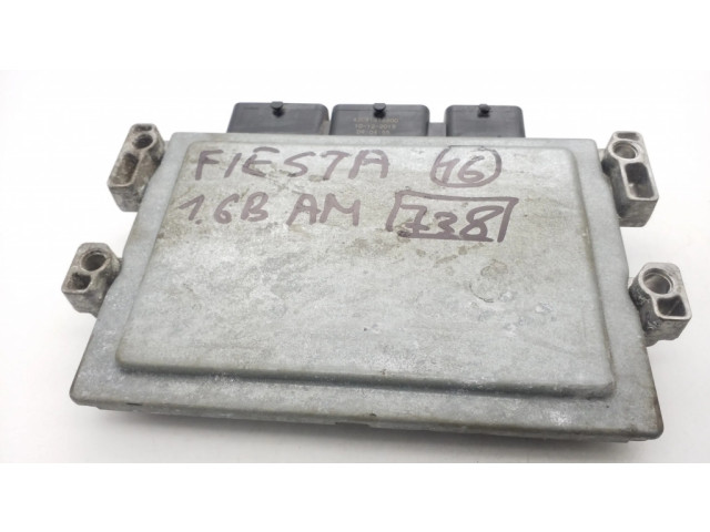 Блок управления двигателем Блок управления GA6A12A650GB, C1BA12B684CF Ford Fiesta