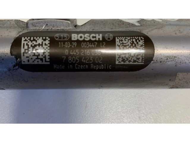 Vstřikovací lišta 0445216036 BMW 5 F10 F11 pro naftový motor 3.5 N57D30B