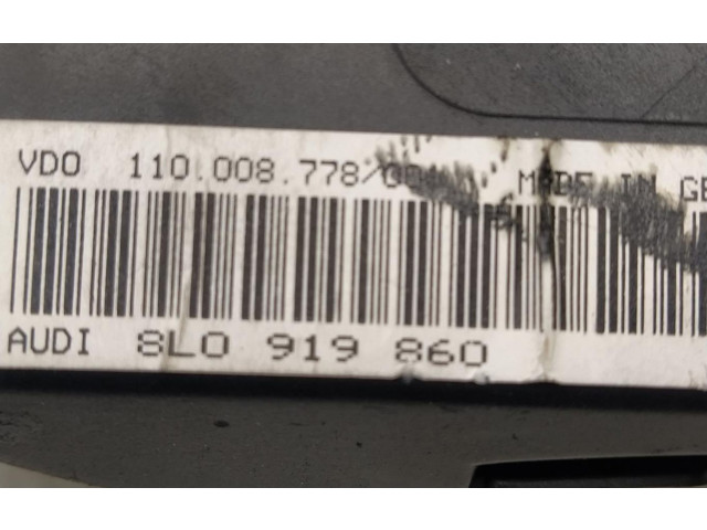 Панель приборов 8L0919860   Audi A3 S3 8L       