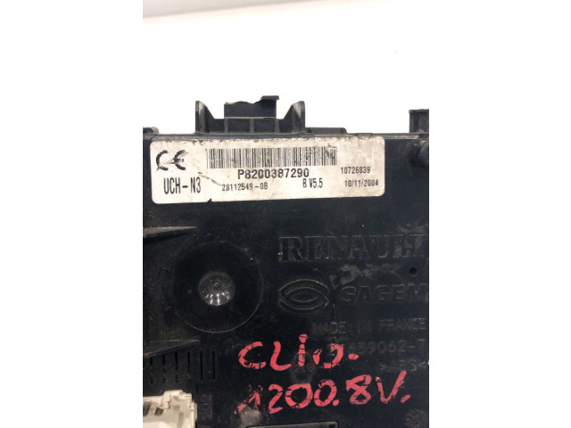 Блок комфорта Renault Clio II