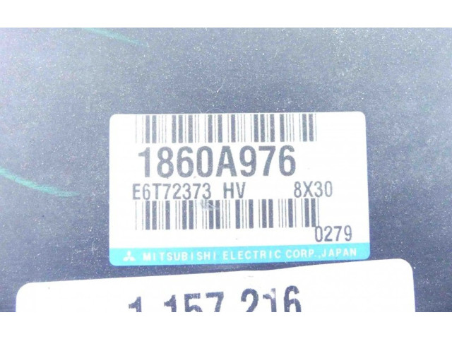 Блок управления двигателем Блок управления 1860A976, IMPRK1157216 Mitsubishi Lancer VIII