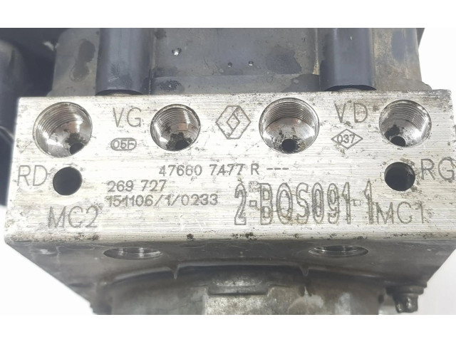 Блок АБС 476608779R, 476607477R   Dacia  Dokker  