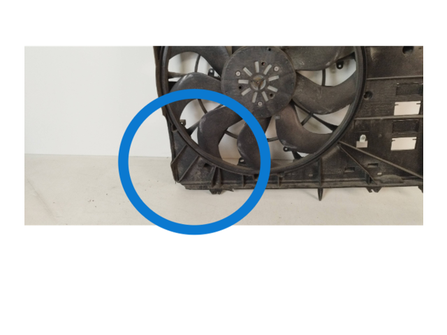 Комплект вентиляторов     N8B28C607CB, AFO4638241157    Land Rover Defender 