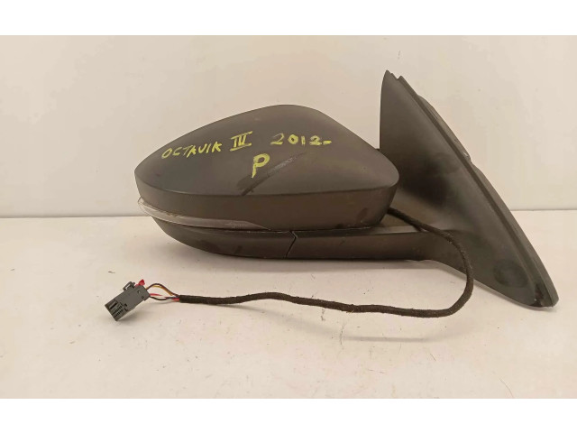 Зеркало электрическое Skoda Octavia Mk3 (5E) 2013 - 2019 года