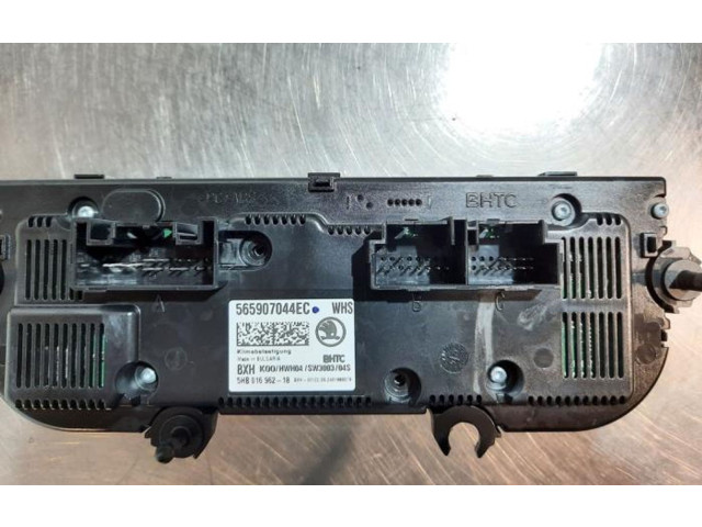 Блок управления климат-контролем 565907044EC Skoda Karoq