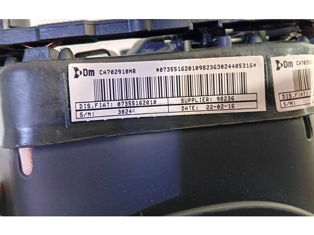 Подушка безопасности водителя 07355162010   Fiat Punto (199)