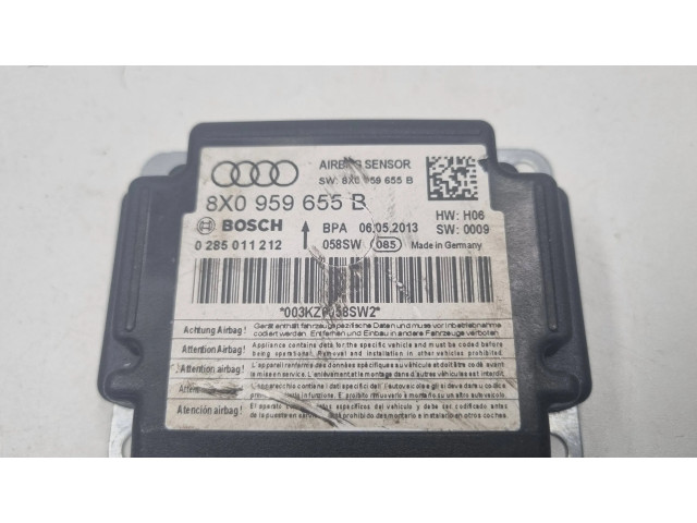 Блок подушек безопасности 8X0959655B, 0285011212   Audi A1