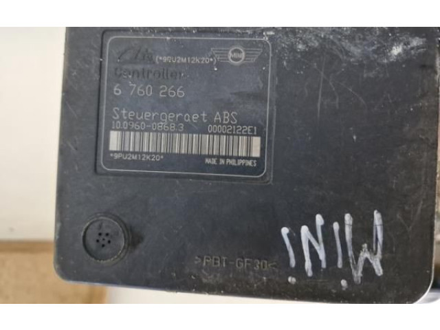Блок АБС 34.51-6760265, 10.0206-0080.4   Mini  One - Cooper R50 - 53  2001 - 2006 года