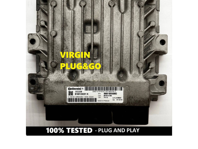 Блок управления двигателем Блок управления 9691854980, S180129201N   Citroen Jumper