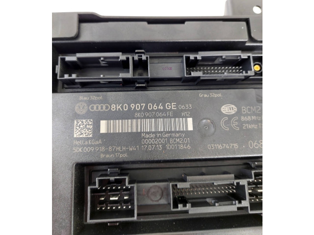 Блок комфорта 8K0907064GE, 8K0907064FE   Audi A4 S4 B8 8K   