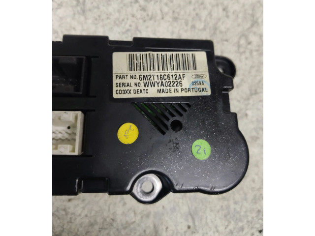 Блок управления климат-контролем 6M2T18C612AF Ford S-MAX