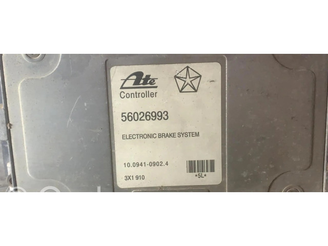 Блок управления АБС 56026993, CENTRALITAABS   Jeep Grand Cherokee