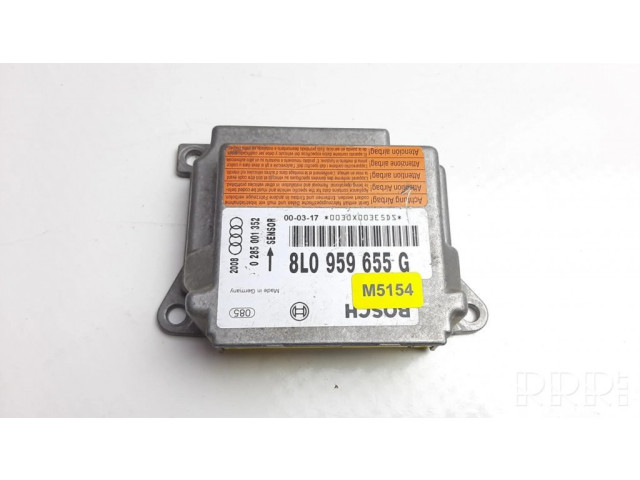 Блок подушек безопасности 8L0959655G, M5154 Audi A3 S3 8L