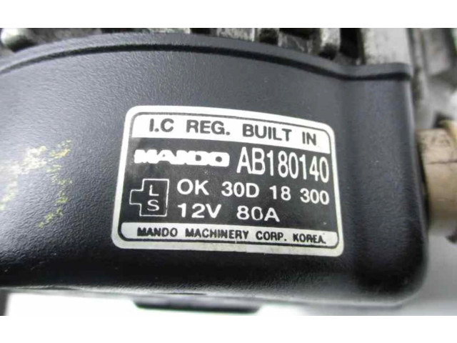Генератор AB180140   KIA Rio      