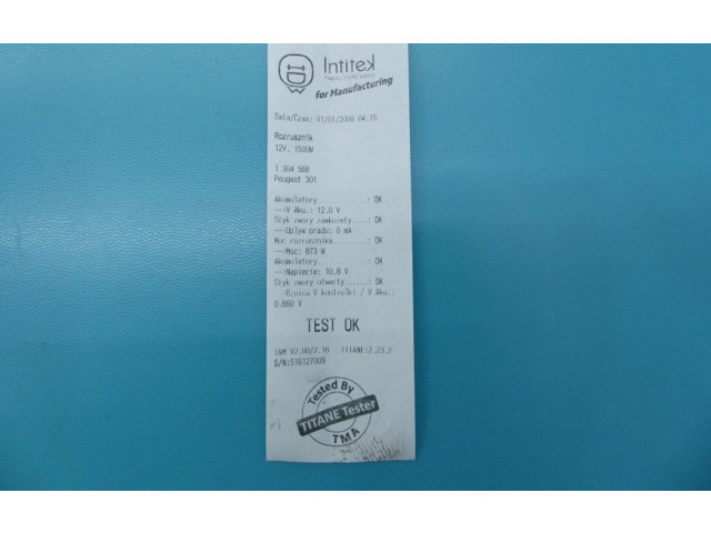 Турбина Стартер Peugeot 301  TS22E26, IMPRK1304568         