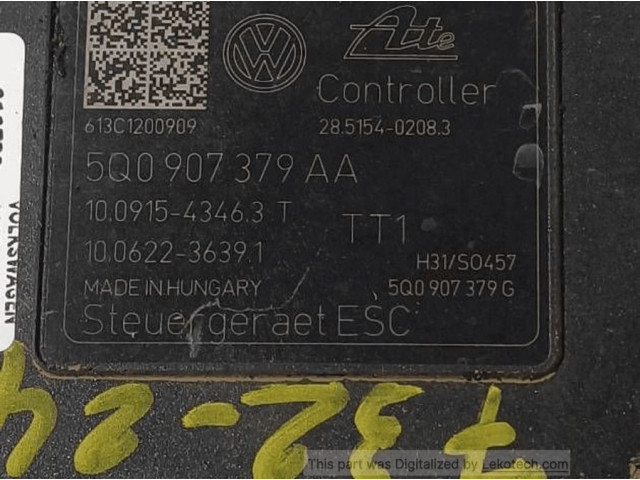 Блок АБС 5Q0614517PBEF   Audi  A3 S3 8V  2013 - 2019 года