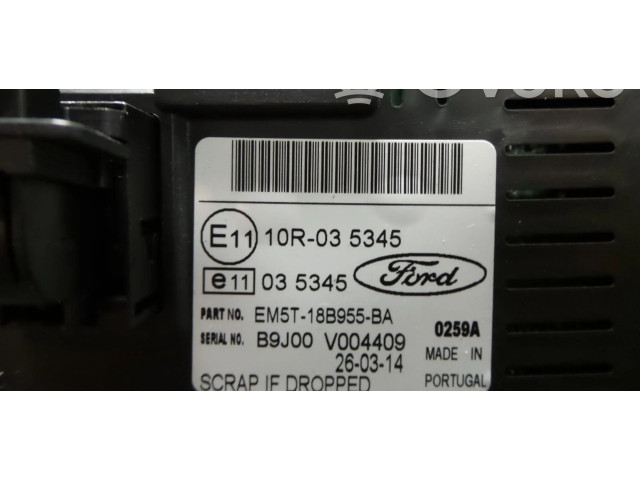 Дисплей    EM5T18B955BA, BM5T18B955BE   Ford Transit -  Tourneo Connect