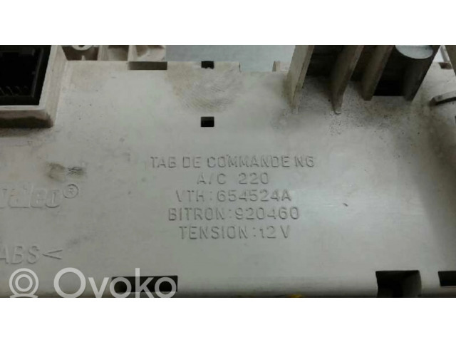 Блок управления климат-контролем 654524A, 1000000069556 Citroen Xsara